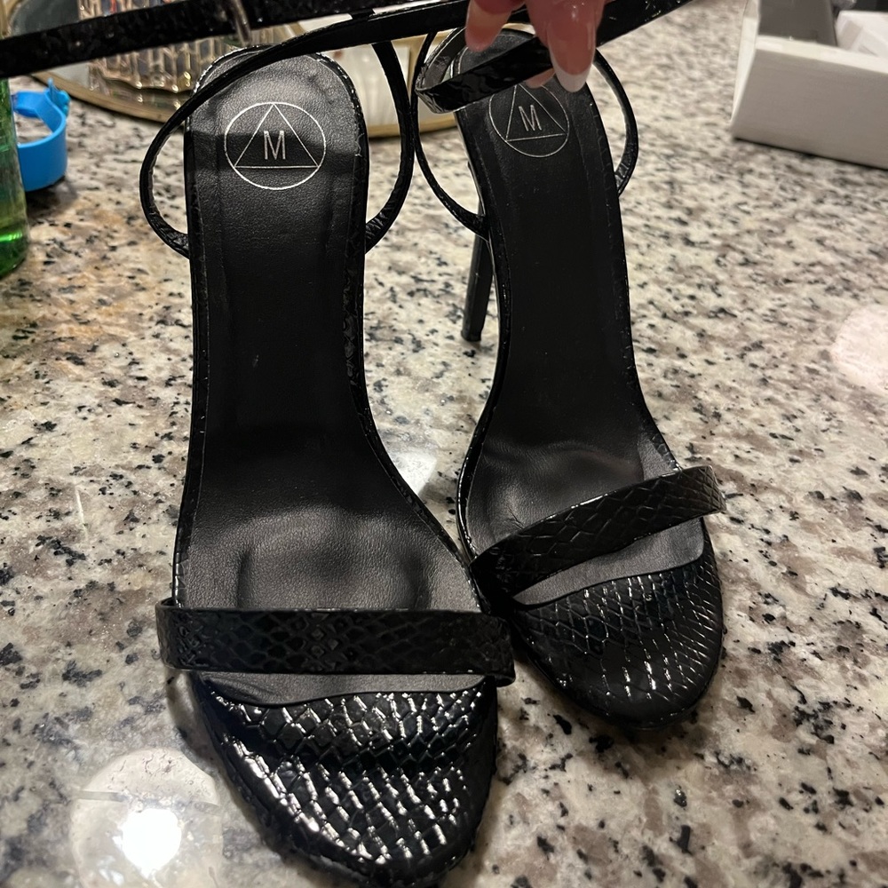Black heels